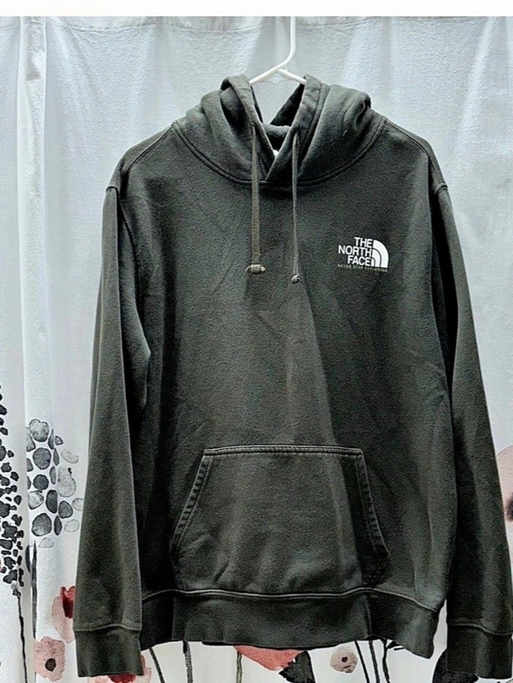 The North Face Never Stop Exploring Pullover Hoodie Green Large